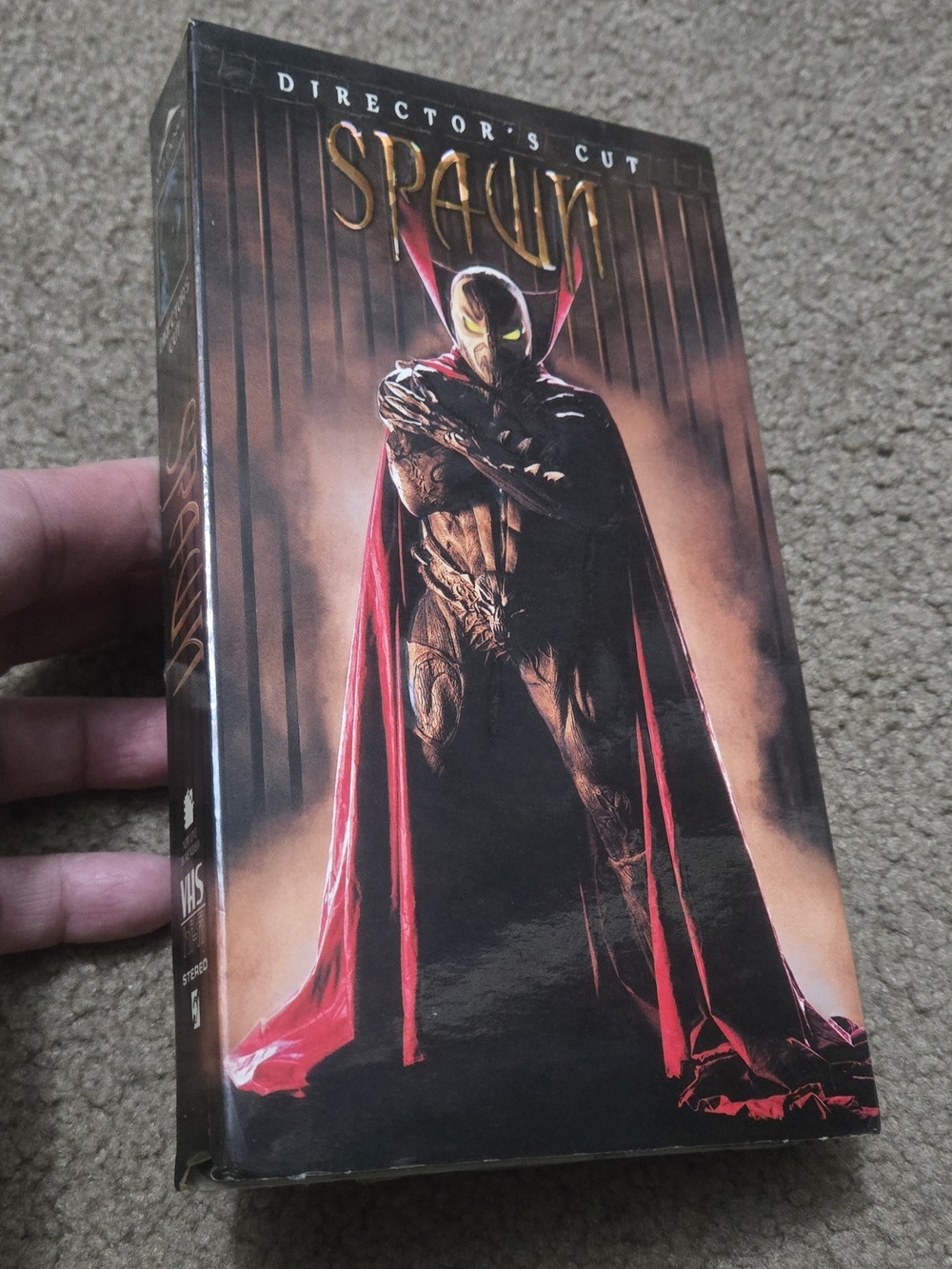 Spawn Director's Cut VHS - Black & Red Collector Edition
